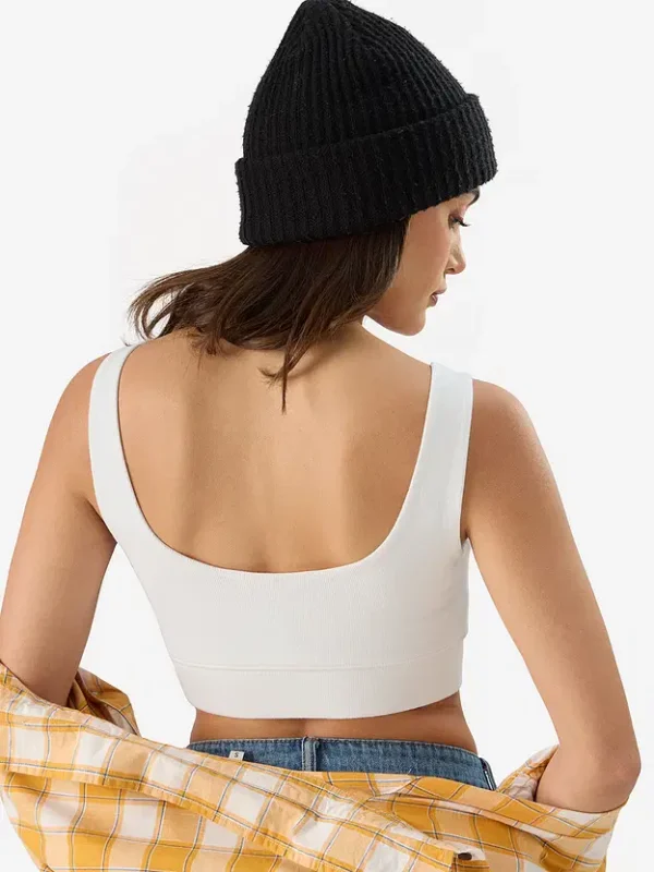 White brad top - Image 4